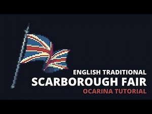 English Traditional - Scarborough Fair - Ocarina tutorial / tabs
