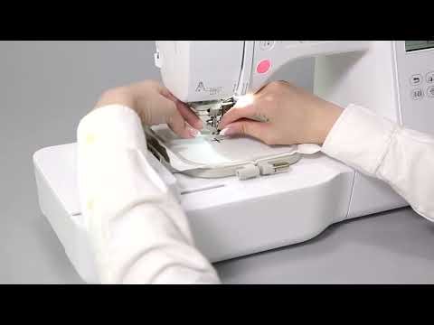 [BrotherSupportSewing] Embroidering / 刺しゅうをする