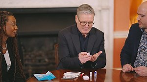 Keir Starmer participates in National HIV Testing week by taking at-home test