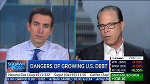 4.7K views · 142 reactions | When families and businesses overspend, they make cuts and offsets. When the federal government overspends, they change the rules to spend more, kick the can down the road, and shift the burden onto our kids. My interview with Andrew Ross Sorkin on CNBC Squawk Box ⬇️ | Governor Mike Braun | Facebook
