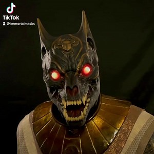 Devil Dog, deluxe Anubis variant. Full Silicone mask available at: https://immortalmasks.com/shop/devil-dog-silicone-mask | Immortal Masks