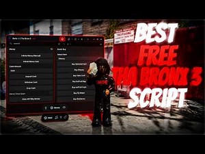 THE BEST FREE THA BRONX 3 SCRIPT INFINITE MONEY DUPE KILL ALL