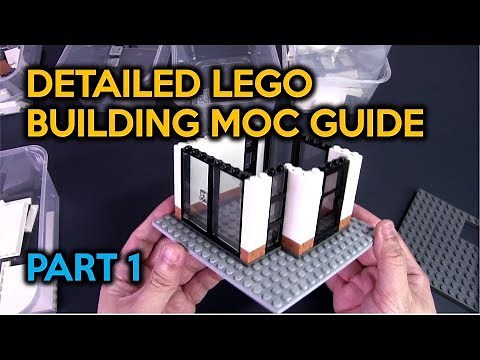 Building a LEGO MOC from Start to Finish - Approach and Technique Part 1