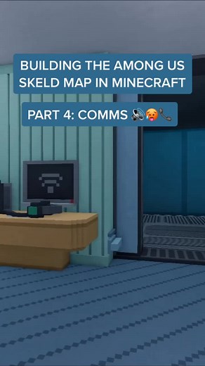 Among Us Skeld Map In Minecraft- Part 5 Comms 🌸Twitch: Snifferish🌸 #mcyt #minecraft #minecraftamongus #amongus #minecraftbuilding #minecraftbuilds