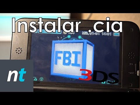 Cómo instalar archivos .cia en Nintendo 3ds