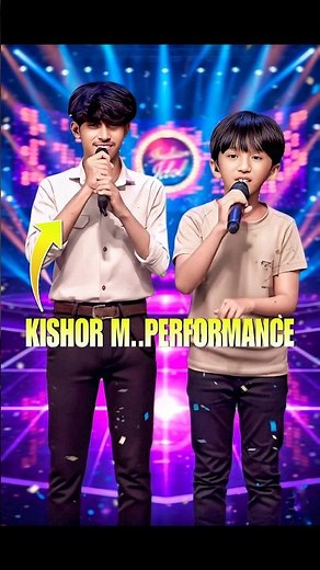 Kishor Mandal singing in India's got talent season 11 🤯 | Top 5 popular songs Indian idol #shorts