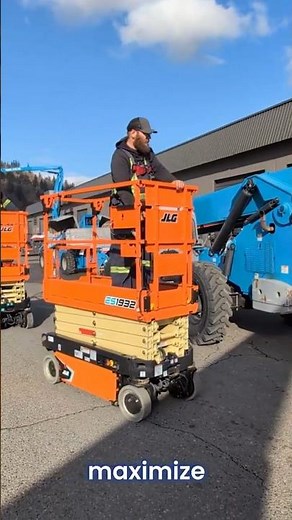 Brand NEW JLG 19 ft Scissor Lift w/ E-Drive #spotjlg