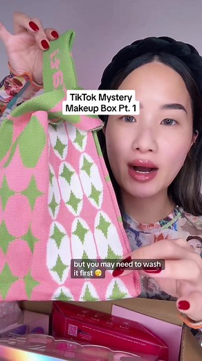 Unboxing TikTok Mystery Makeup Box from Canada | Makeup Challenge