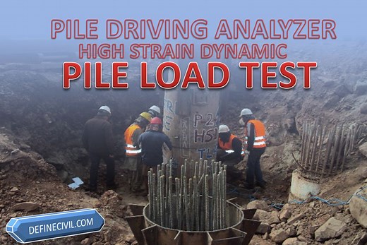 Pile Driving Analysis Test (PDA Pile Testing)[With PICTURES] - Definecivil