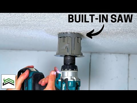 New Way To Make Installing Electrical Junction Boxes Easy!