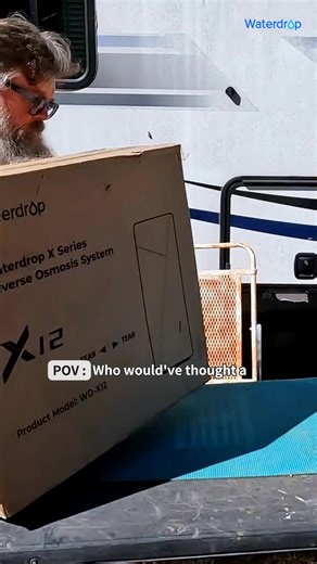 Discover the X12 – the ultimate water purification solution! 🚰 Delivers a fast 1200 GPD flow of purified water 🚫 11-stage RO filtration removes over 1000 contaminants 💪 Infuses water with minerals and adjusts pH to an optimal 7.5 😎 Space-saving design with a digital faucet to display water quality & usage 💚 3:1 pure-to-drain ratio minimizes waste 24-month filter lifespan | Waterdrop Filter