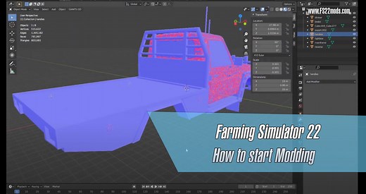 Farming Simulator 22 - How to start Modding | Create FS22 Mods