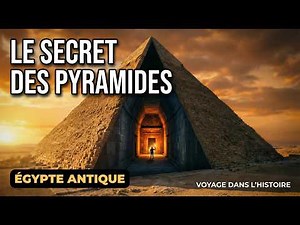 PYRAMIDES d’Égypte : la VÉRITÉ sur leur construction