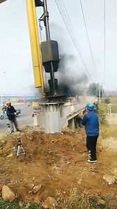 665K views · 113 reactions | Piling Machine | Amazing Videos | Facebook