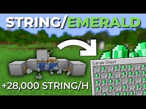 Minecraft's Most EFFICIENT String Duper in 1.21! - Build Tutorial