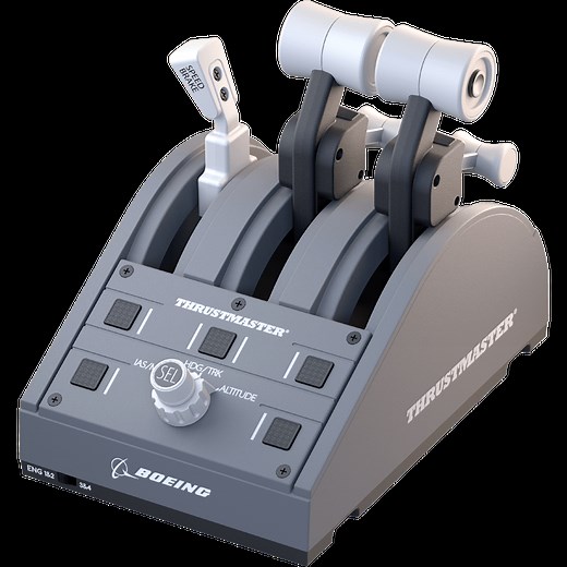 TCA Quadrant Boeing Edition - Civil aviation, Flight Simulation Joysticks and Accessories for PC, Flying | Thrustmaster