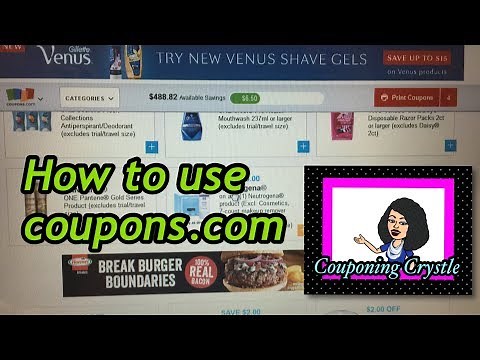 How to print coupons from coupons.com