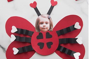 Valentine Ladybug Craft (with free printable)- The Best Ideas for Kids