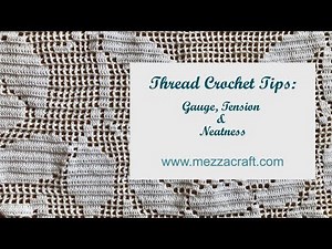 Thread Crochet Tips