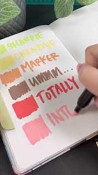 Sharpie Creative Markers Test!