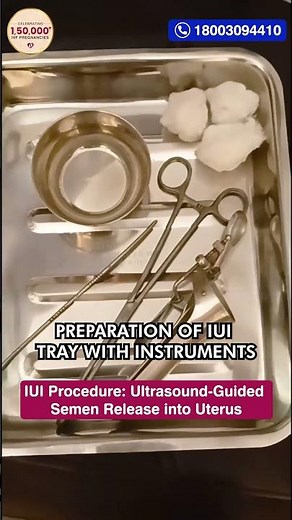 IUI procedure is much simpler than IVF!