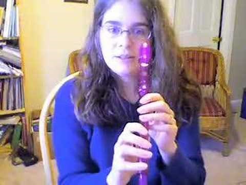Recorder lesson one