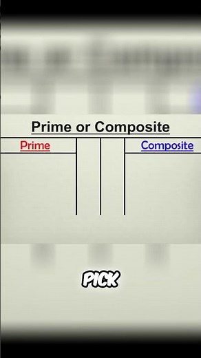 Prime Numbers vs Composite Numbers Can You Tell Them Apart