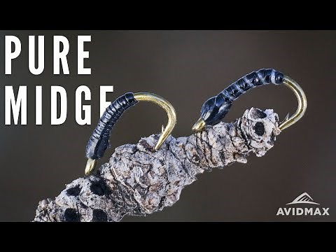 How to tie the Pure Midge | A Beginner Pattern | AvidMax Fly Tying Tuesday Tutorials