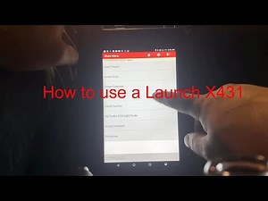 How to use a Launch X431 V Pro