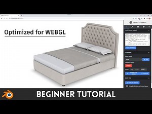 GLTF/GLB Export in BLENDER (WebGL/AR)