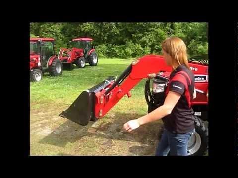 Mahindra Front End Loader Bucket Removal - HOW TO