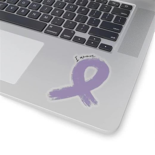 Cancer Survivor Ribbon Sticker: Inspirational Awareness Decal - Etsy