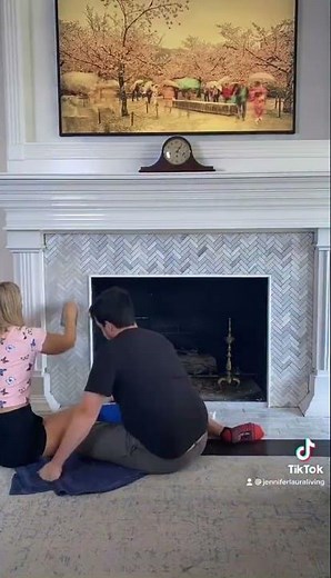 How to Retile Your Fireplace