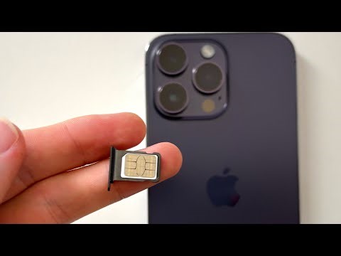 How To Insert SIM Card in iPhone 14 Pro Max (Locate SIM Card Slot)