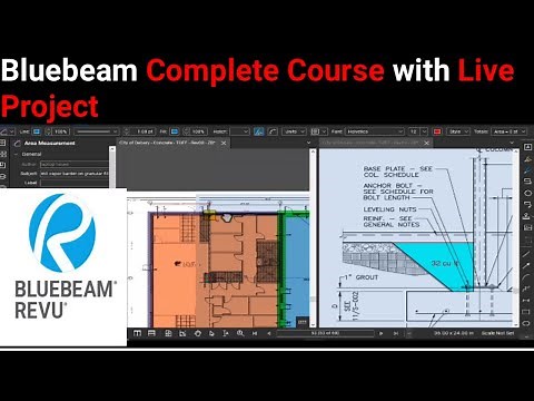 Bluebeam Complete course with US Live Project-bluebeam tutorials