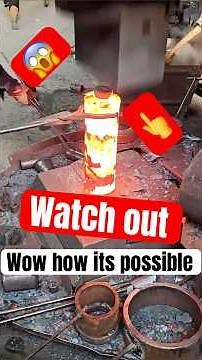 Hot Drop Forging Process How to Forge Steel with Industrial Forging Hammer #forging#mechanic #tech