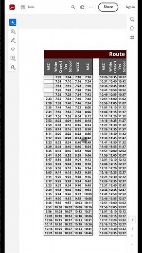 Bus Routes | Timetables