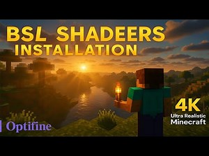 How to Download and Install BSL Shaders in Minecraft | Make Your Game Look Ultra Realistic in 4K