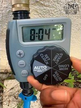 How To program ORBIT SPRINKLER SYSTEM