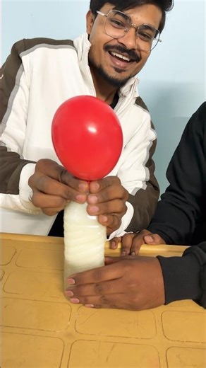 Magic of science 😱Blowing balloon with Eno + Water #shorts #ytshorts #balloonexperiment #balloon