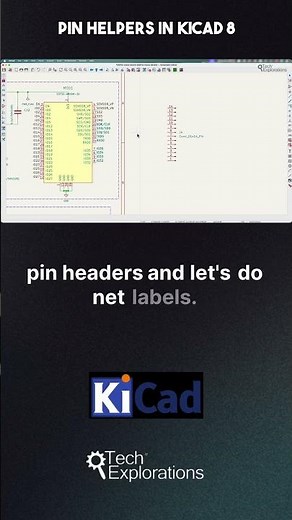 The new Pin Helpers in KiCad 8