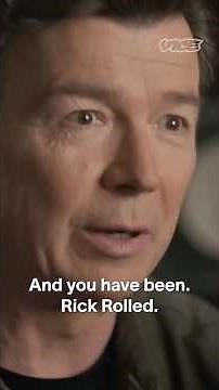The first time Rick Astley got RickRolled