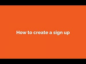 How to Create a Sign Up in Minutes | SignUpGenius Tutorial