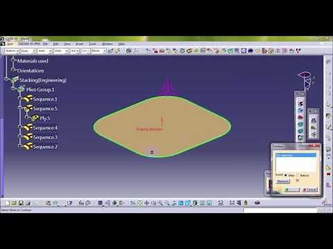 CATIA V5 composite Design Basics - Manuel Ply Method