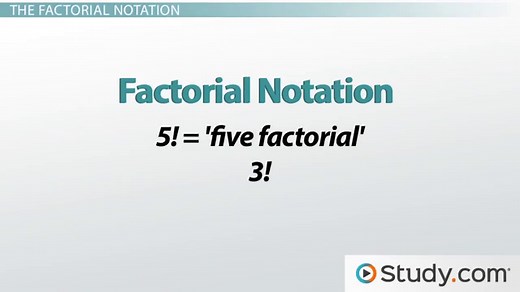 How to Use Factorial Notation: Process and Examples