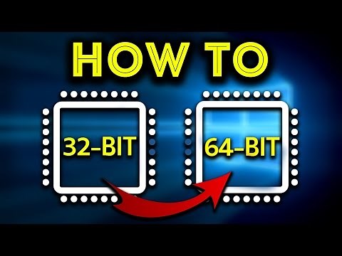 How to Upgrade 64 bit From 32 bit in Windows