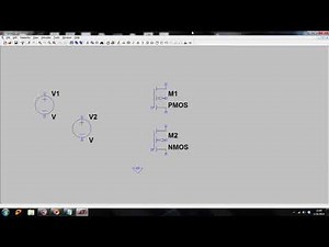 CMOS Inverter - LTspice