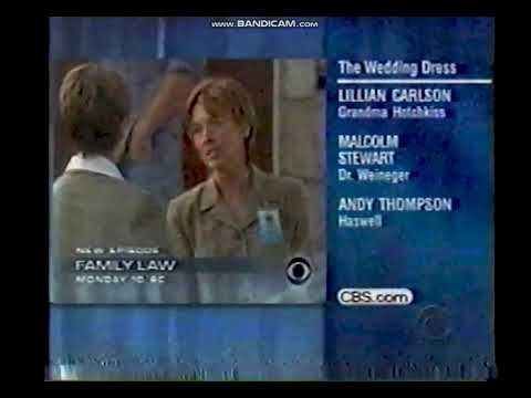 CBS Split Screen Credits (October 28, 2001-Part I)