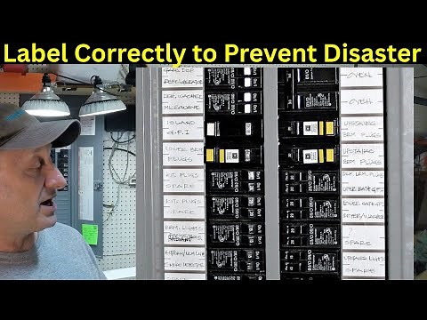 DIY Electrical Panel Labeling - EASY & CHEAP!