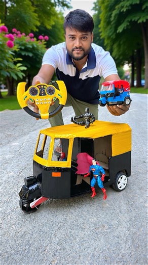 Small and Big Remote Control Auto Rickshaw 🛺 Unboxing